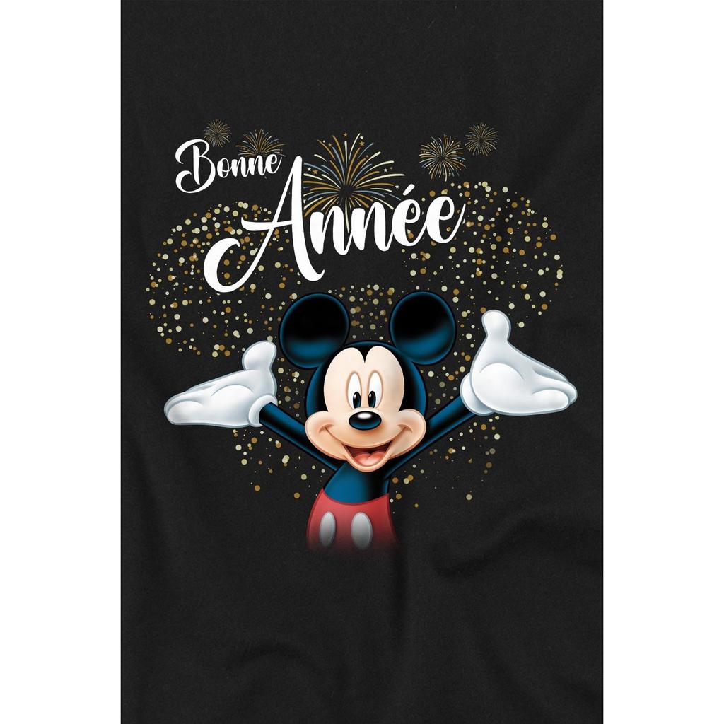 Disney Childrens/Kids French Mickey Mouse Fireworks New Year T-Shirt