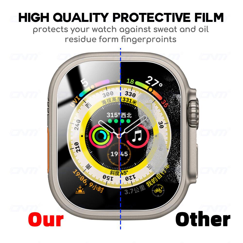 Tempered Glass Screen Protector for Apple Watch Ultra 2 49mm Smart Watch HD Glass Protective Film Cover for Apple Watch Ultra 3 49mm