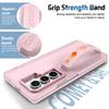 Business Wristband Magnetic Phone Case For Samsung Z Fold 7 6 5 4 3 Screen Protector Rotating Kickstand Hinge Protection Cover