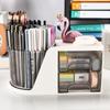 1pc Desk Organizer with 2 Drawer, Rotating Pen Holder for Desk, Desk Organizers and Accessories for Office Home Art Supplies