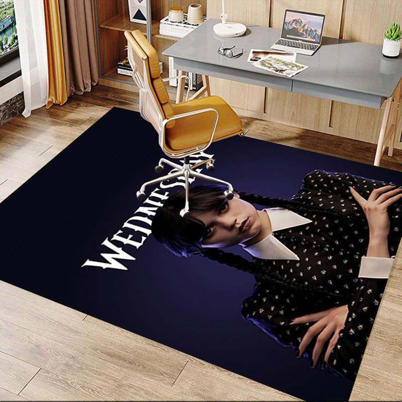 1pc skull crossbones Carpet Anti Slip Polyester Floor Mat for office.Bedroom