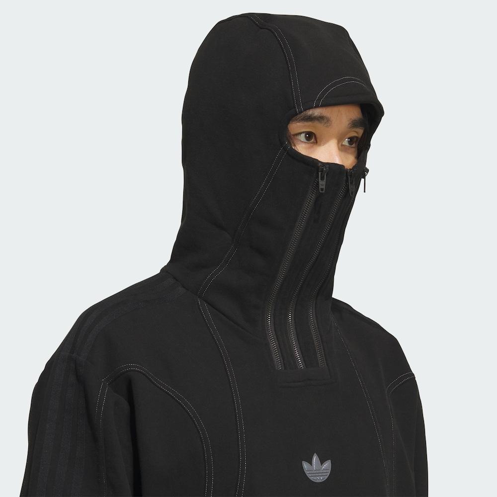 Adidas Originals X Gali Kollaboration Lockeres Fleece Kapuzenpullover Langarm Sweatshirt Unisex Sweatshirt KS8234