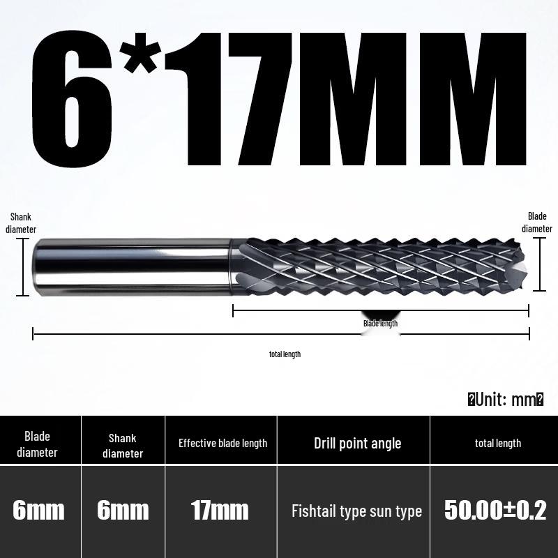 

Aokewen D4 Tungsten Carbide Corn End Mill