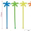Coconut Tree Cocktail Stirrers