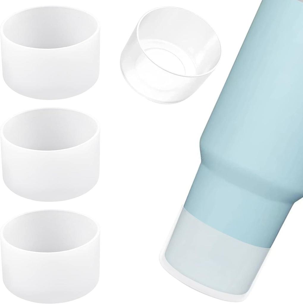 Bling 75mm Silicone Cup Protection Case Storage Vacuum Bottle Compatitable for Stanley 40oz Anti Slip Scratch Resistant