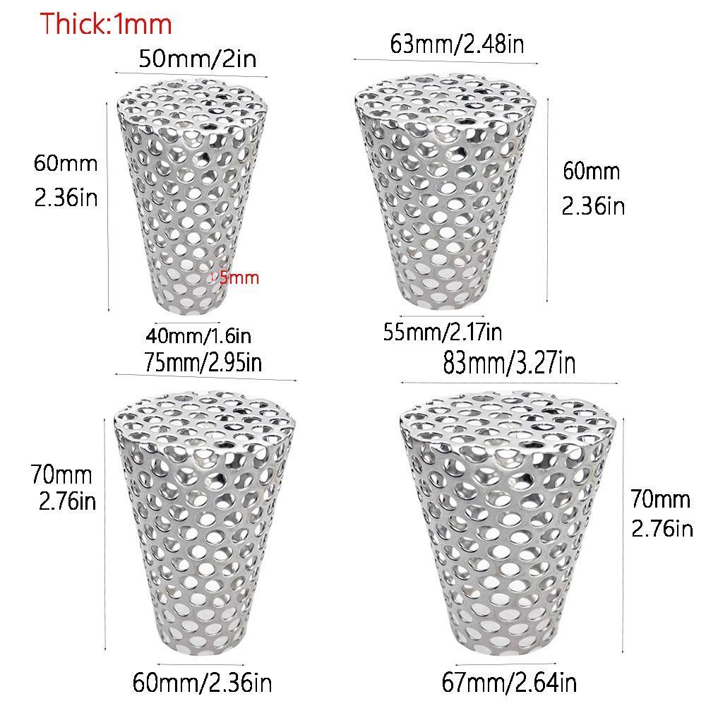 Anti Blocking Drainage Filter Plug Anti Insect Bird Downspout Filter Strainer  Bathroom Pipe