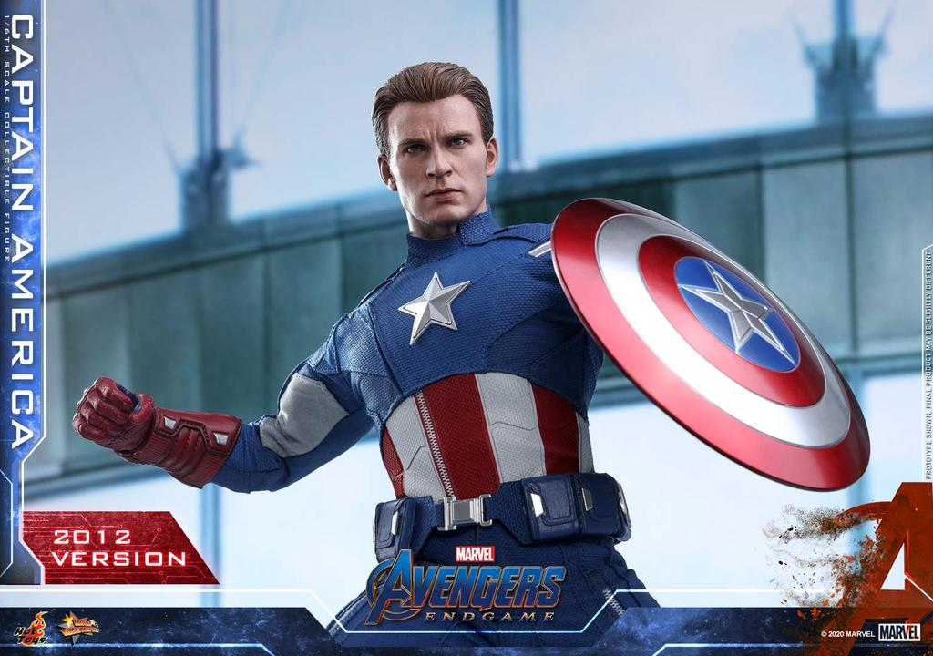 Scale Captain America Figure [Movie Masterpiece] "Avengers Endgame" 1/6 ("Avengers" Version)