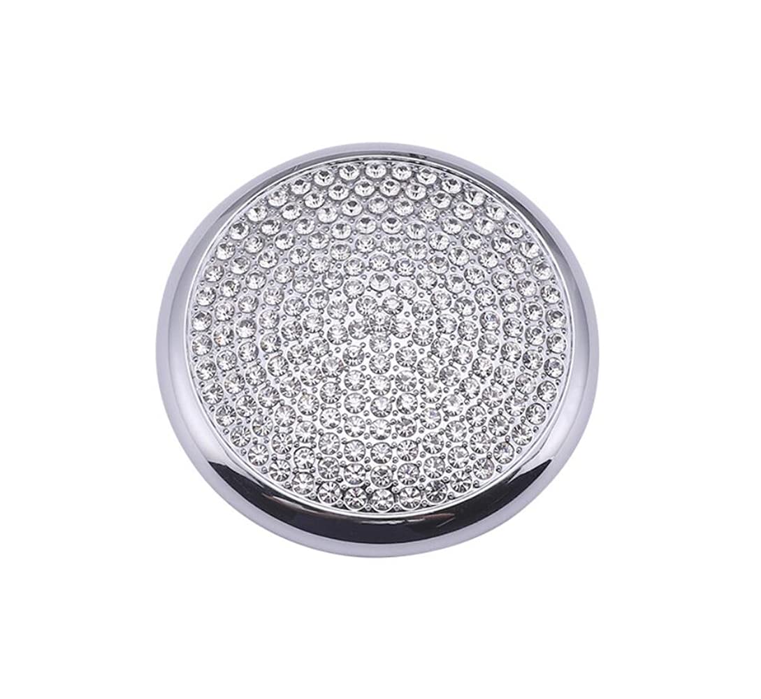 

YUWATON Car Multimedia Knob Bling Accessories Mercedes Benz C300 W205 Fit for Mercedes серебряный