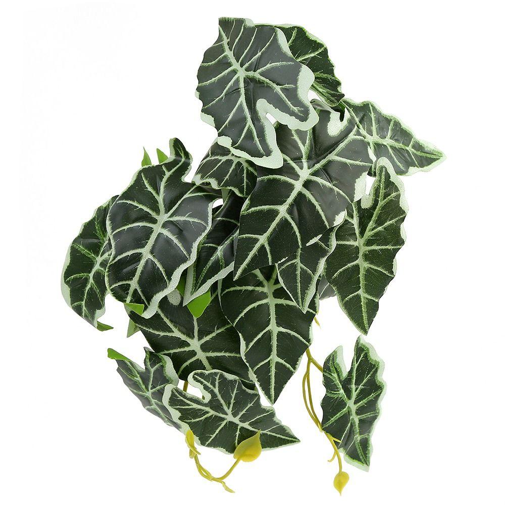 

18 листьев подвесное растение настенное таро черепаховый лист реалистичная пальма домашний офис магазин 8
