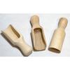 efo ensemble de 3 cuillères en bois pratiques - pelles à sel et à épices en bois - cuillère à graines en bois - taille 10.5 cm