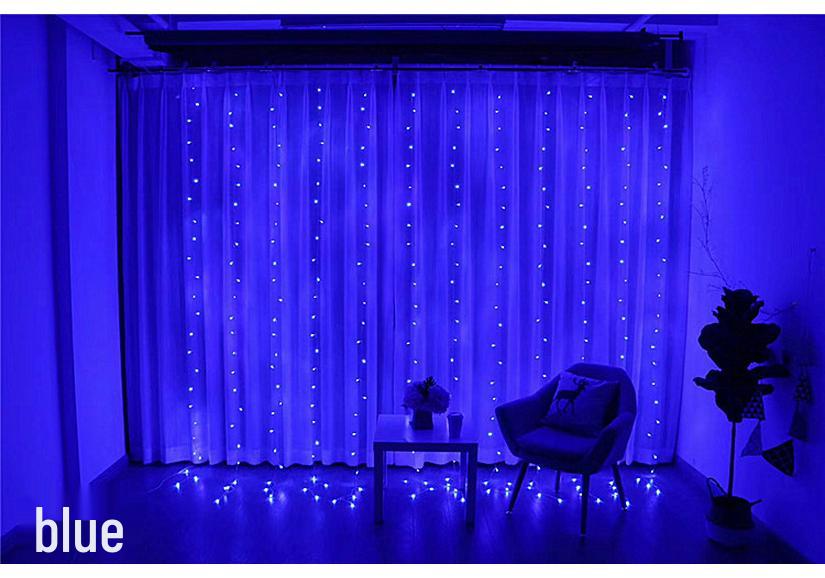 Colorful Waterproof LED Starry Sky String Lights for Outdoor Weddings & Decorations.