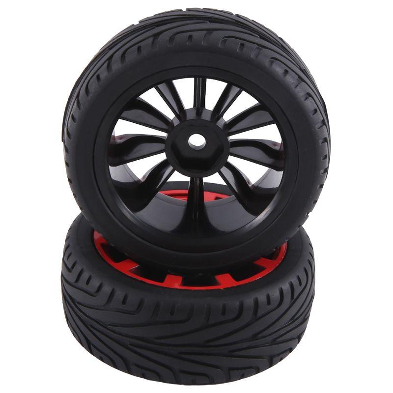A71Z 4 szt. 12 mm sześciokątne felgi i opony gumowe o średnicy zewnętrznej 2,59 cala do samochodu RC 1/10 On-Road Touring