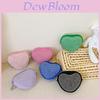 Korean Style Heart Shaped Rhinestone Mini Crossbody Bag For Kids With Trendy Design And Convenient Zipper Closure