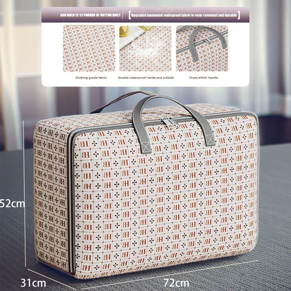 Dust Prevention Quilt Storage Bag Zippered Moving Bag  for Clothing Blanket Comforters