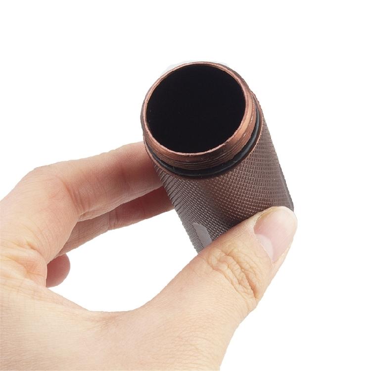 Aluminum Alloy Pills Box Waterproofs Medicine Box Case Keychains Holder Container Bottles Small Travel Medicine Bottle