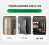 Magnetic No-Drill Refrigerator Side Storage Rack and Spice Holder