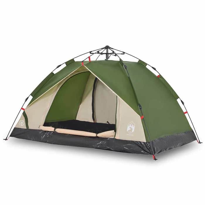 Tente de camping - vidaXL - Modèle à dôme - 2 personnes - Imperméable - Système de dégagement rapide