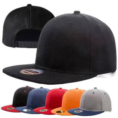 1Pc Fashion Unisex Baseball Cap Men Women Hip-Hop Flat-Brimmed Cap Outdoor Snapback Hat Flat Brim Trendy Leisure Adjustable Sun