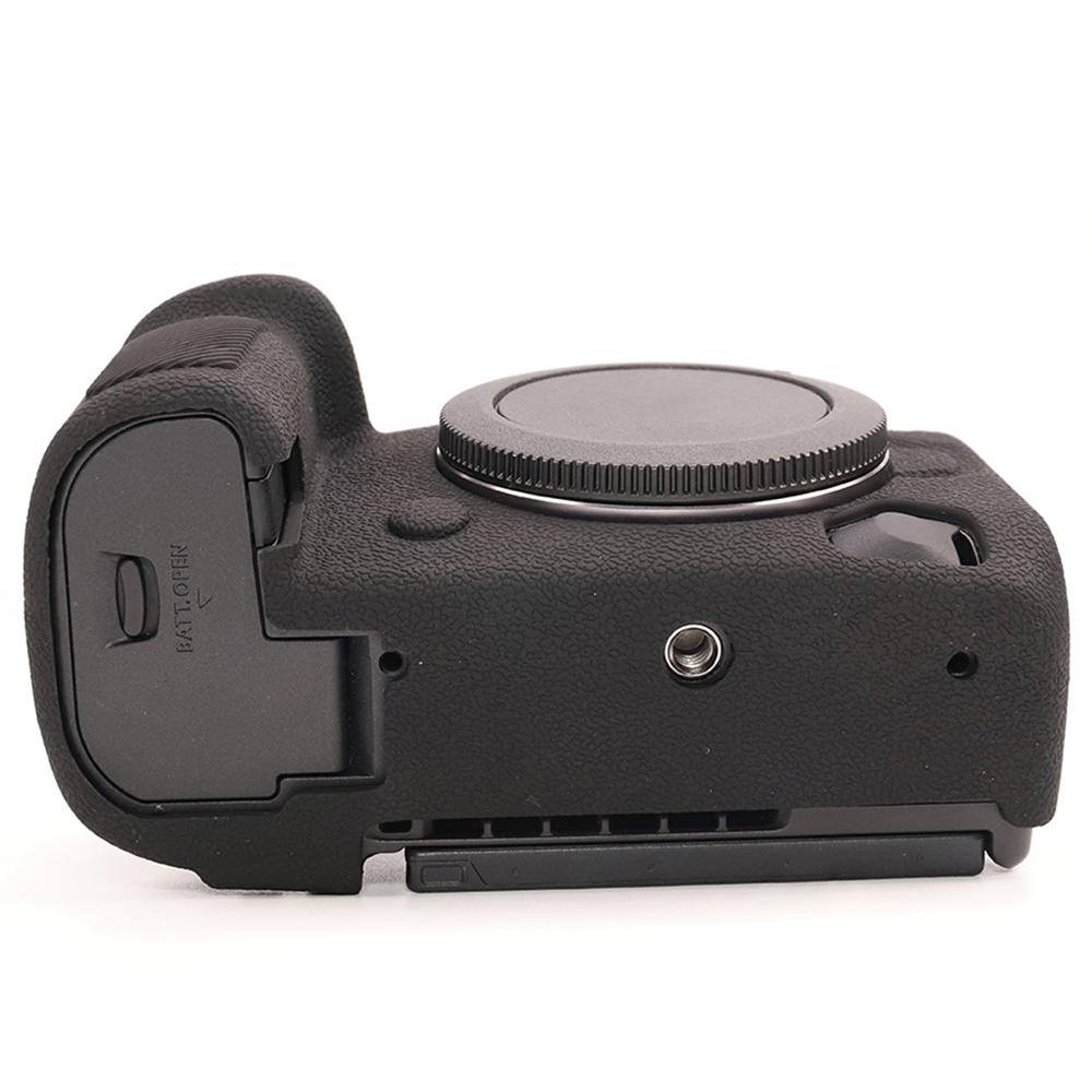 Für Canon EOS R5 Mark II Texturierte Kameratasche Kratzfeste Silikon-Schutzhülle