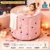 Foldable Bath Tub: Adult & Child Enlarged, Thickened for Full-Body Bathing & Baby Swimming