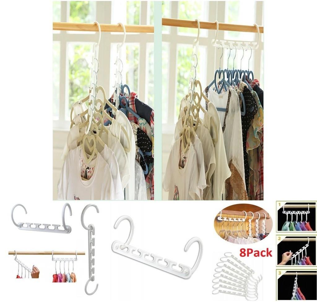 Cross-border Exclusive Plastic Clothes Hanger Sleek And Practical Folding Metal Clothes Hanger