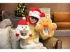 Santa Hat & Reindeer Headband Christmas Photo Props