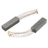 Førsteklasses erstatningskarbonbørster 2 stk for elektriske motorer 20 mm x 6 mm x 5 mm