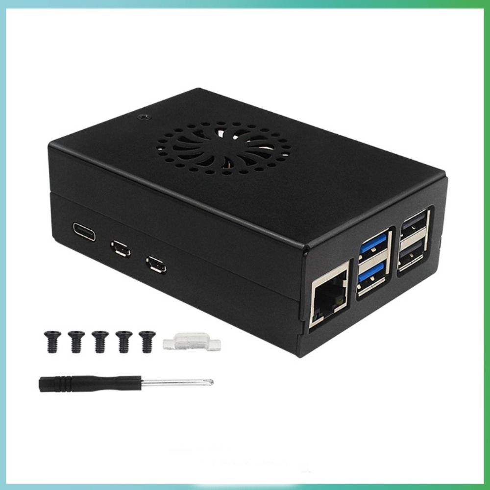 Hollow Peripheral Boards Easy Install Raspberry Pi Cooler Raspberry Pi Case  Electronic Accessories