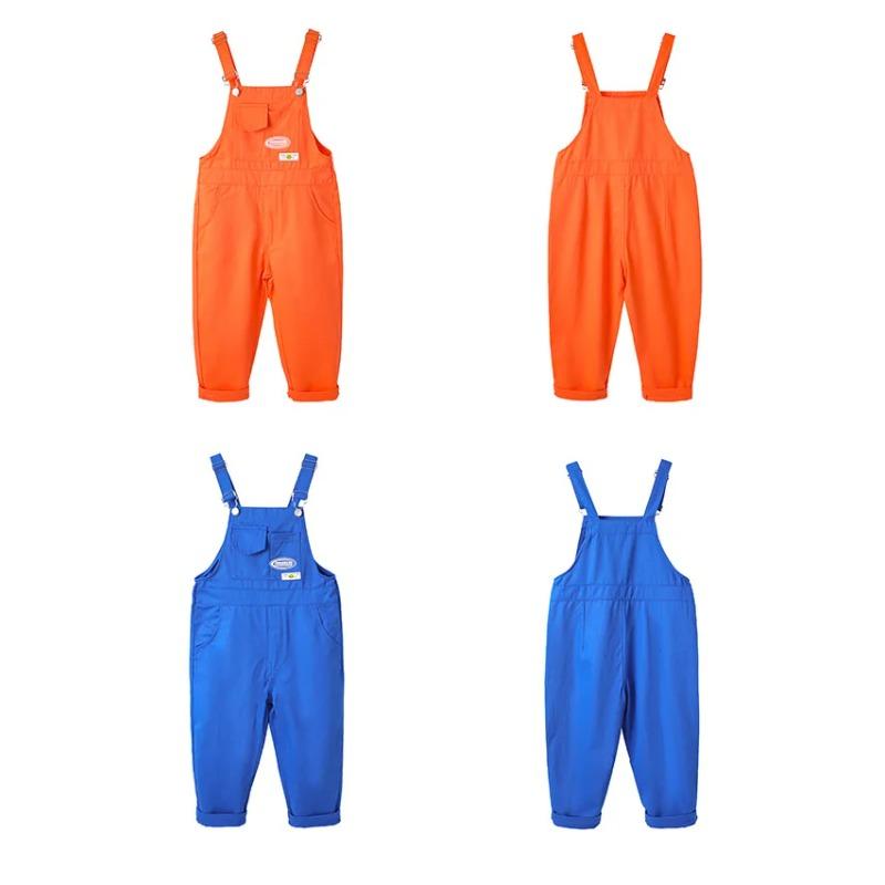 Tute Hip Hop per Bambini Salopette da Ragazza Tuta Romper per Bambini Streetwear per Ragazzi Pantaloni Colorati Scuola