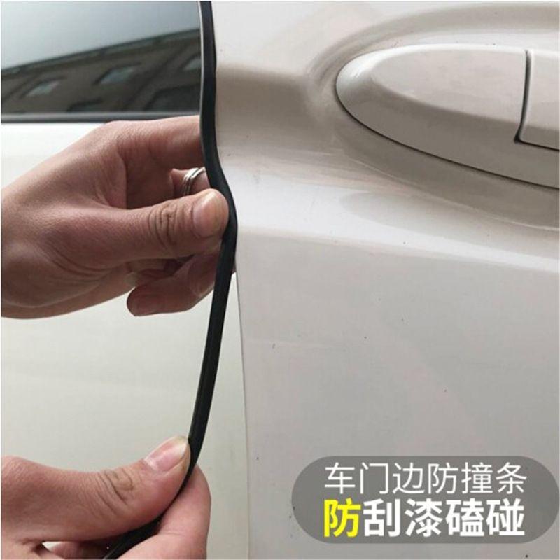 Strip, Door Edge Sealing Strip, Invisible Anti-Collision Strip, Car Body Anti-Scratch, Soundproofing, Car Body Decorative Strip Protection Transparent (5m)