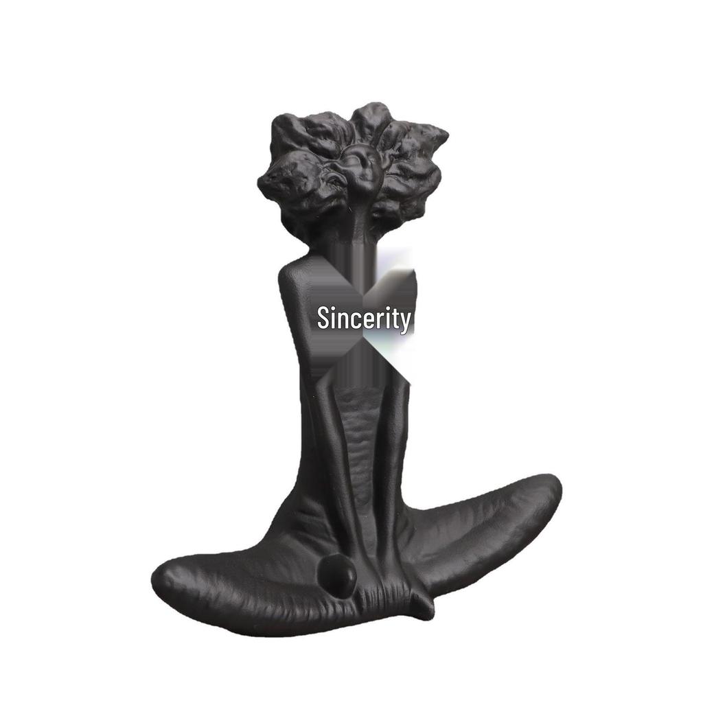 Luxury European Resin Afro Sculpture Decor for Living Room TV Cabinet