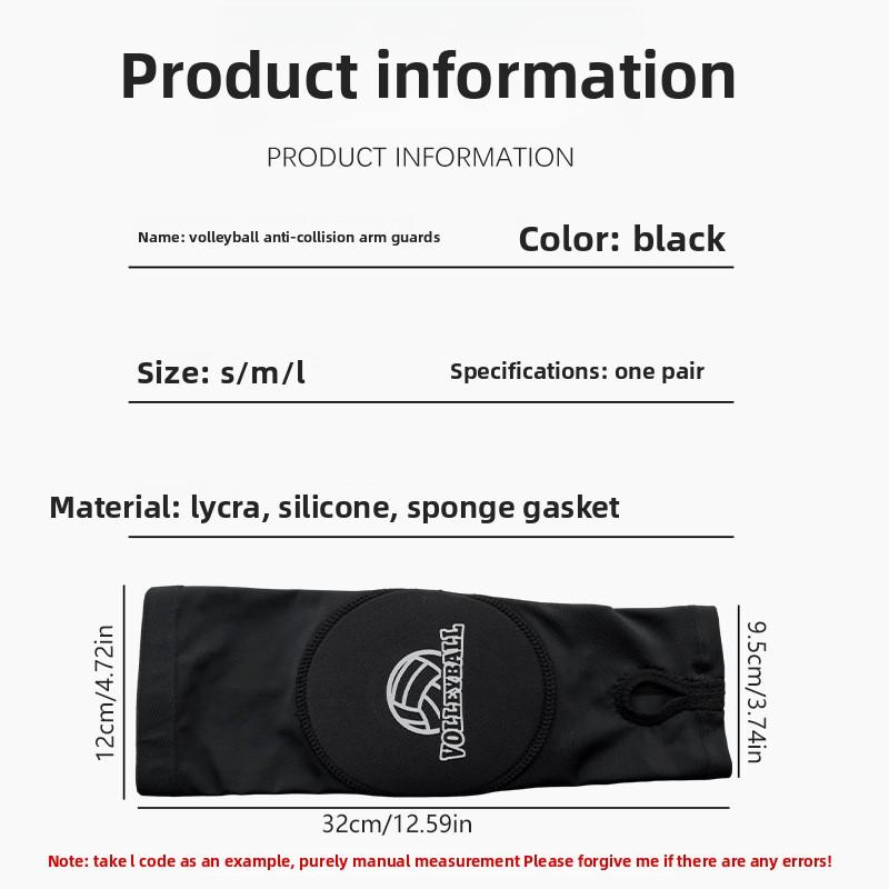 Sports Volleyball Arm Guard Sponge Forearm Protection Youth Anti-sprain Wrist Support Professional Volleyball Gear
