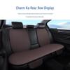 Set di cuscini per seggiolino auto: Seta di Ghiaccio, Antiscivolo, Traspirante, Sette Pezzi, Universale per Tutte le Stagioni.