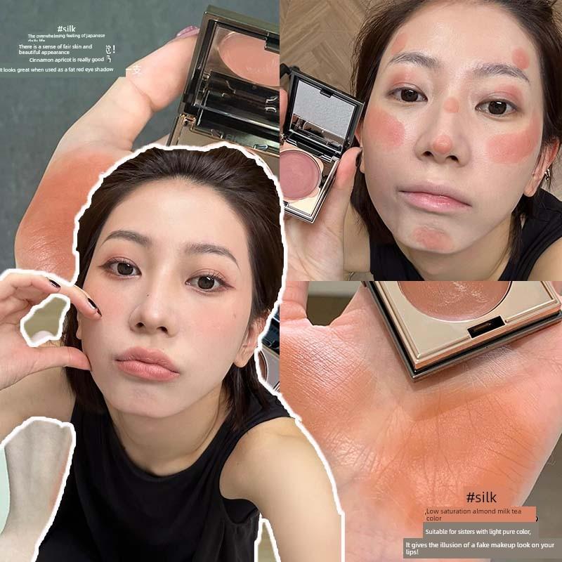Yellow-Toned Complexion Enhancer~ Multi-Use Balm for Daily Use, Moisturizing Lipstick, Natural Blush, Eyeshadow, Dual-Use for Lips and Cheeks