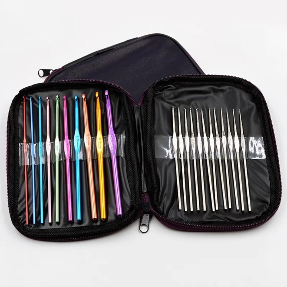 22Pcs DIY Craft Yarn Sewing Needle Multicolor Handmade Craft Knitting Tools  Travel