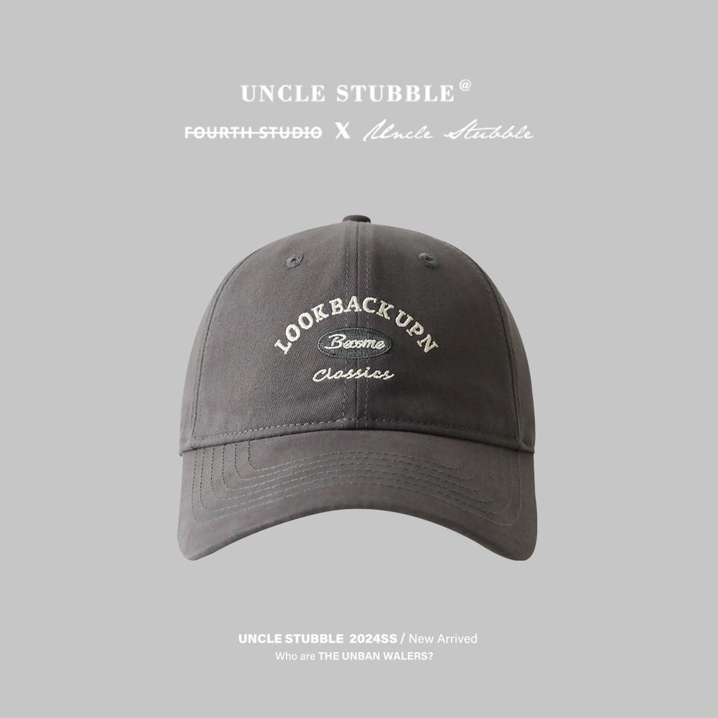 With Cap Baseball Look Back Upn Letter Embroidery For Men And Adjustable Women