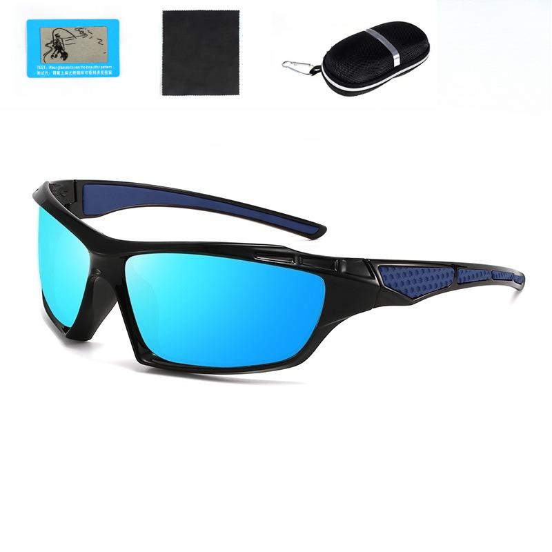 Fashion Brand Design Sports Sungalasses Polarized Men Fishing Driving Cycling Sun Glasses UV400 Protection Eyewear Gafas De Sol