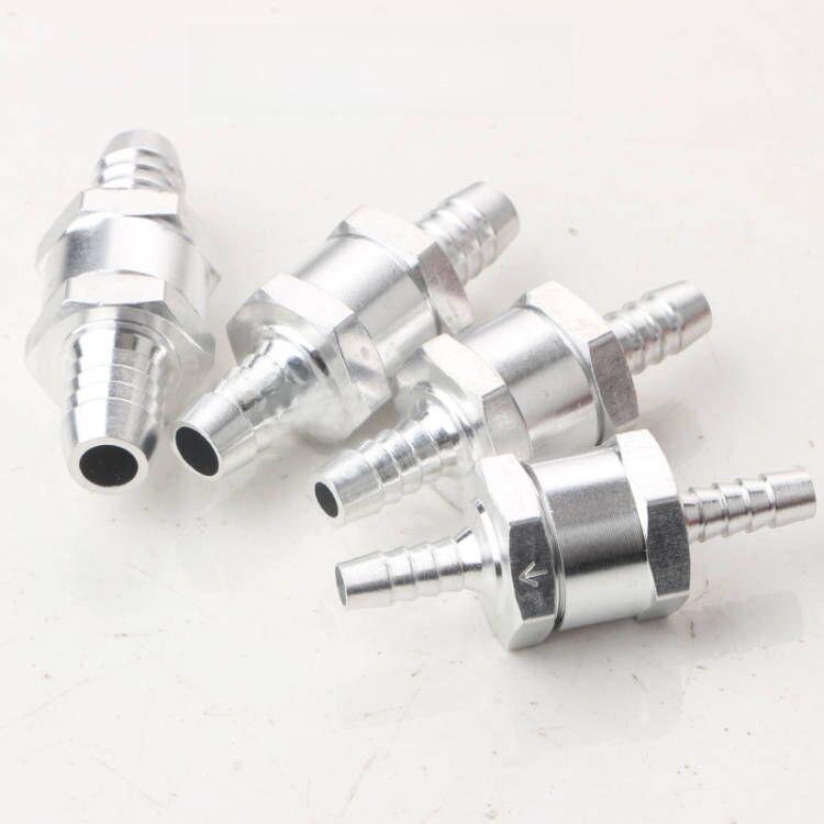 Aluminiumlegering Eénrichtingsbrandstofterugslagklep voor Auto's en Boten (6/8/10/12mm)