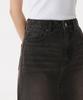 Musinsa Standard Woman Women'S Denim Maxi Skirt [Rusty Black]