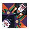 Musubi Furoshiki 48cm Fukukochae Kabuki Black (Furoshiki) 20464-106