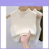 Pure Desire Sleeveless T Shirt For Women With Embroidery Oversize Summer Casual Top