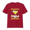 Womens Margaritas With My Senoritas Tequila Party T Shirt Vintage Washed Comfortable Stylish Streetwear Breathable