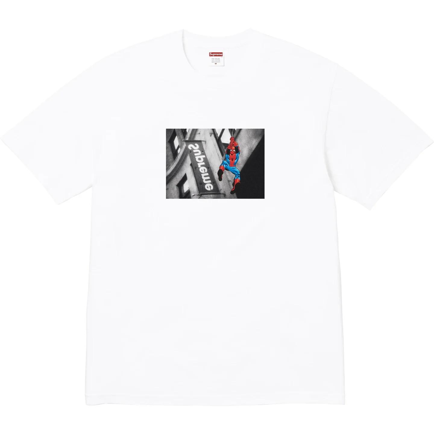 769953 Supreme x Spider-Man Tee White L