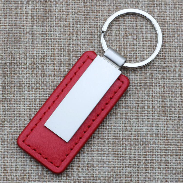 Sofort verfügbar Echte Leder Auto Schlüsselanhänger und Metall Schlüsselanhänger Anhänger - Ideal für Werbeaktionen und Geschenke