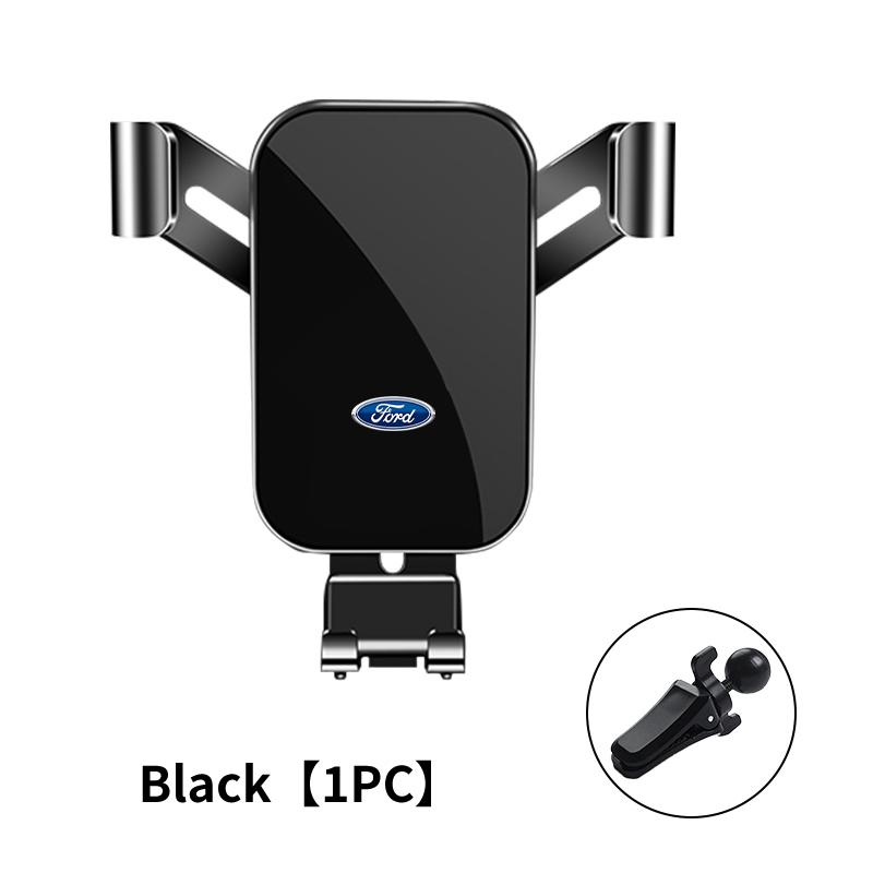 Car Logo Air Vent Universal Auto Phone Holder Interior Accessories For Ford Focus mk2 mk3 mk4 Fiesta Ranger Mondeo S-MAX Kuga