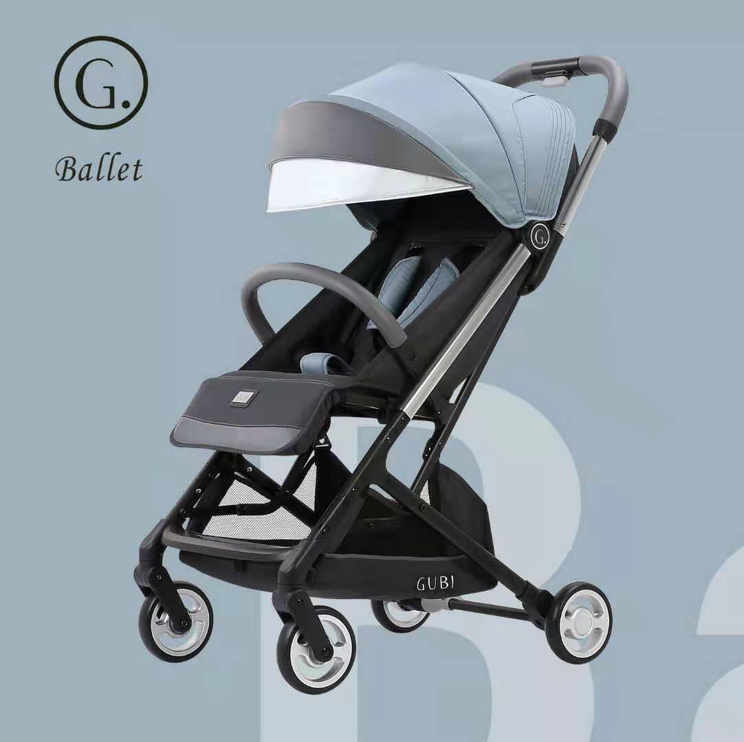 

GUBI Легкая складная коляска: Сиденье и наклон, Высокая посадка, Амортизация для новорожденных