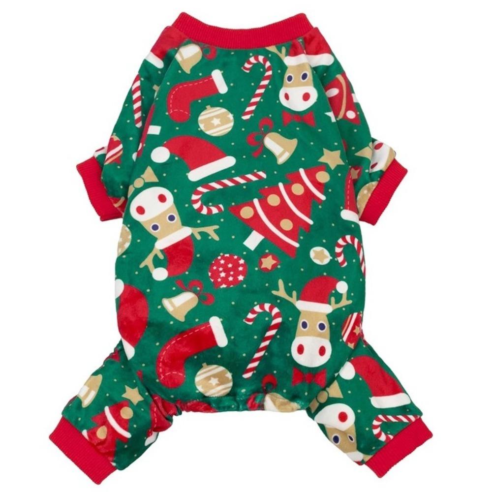 Cartoon Dog Four Legged Coat Warm Dog Pajamas Cute Dog Hoodie Winter Season