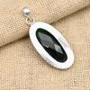 Chrome Diopside Gemstone Handmade 925 Sterling Silver Pendant Jewelry For Thanksgiving
