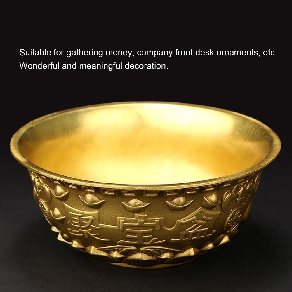 Mini Cornucopia Bowl Classic Embossed Wealth Prosperity Bowl Wealth Abundance Gift