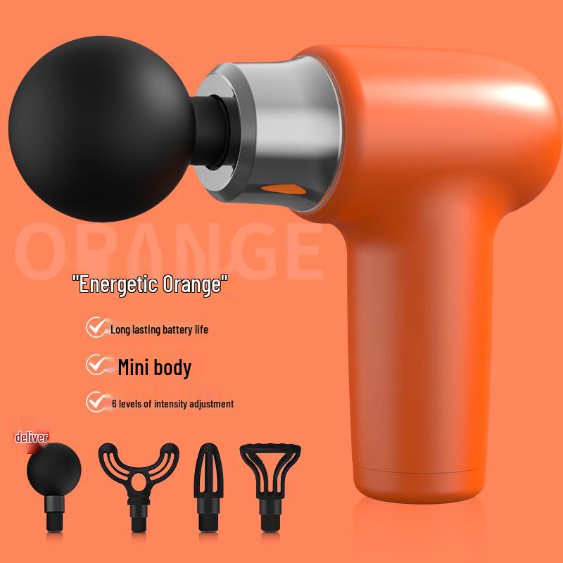 Electric Massage Gun with Heat and Extended Handle for Full-Body Relaxation